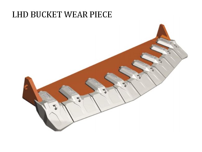 LHD BUCKET WEAR PIECE