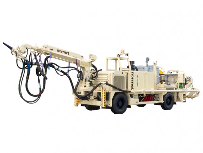 normet  Spraymec 1050 WPC 、normet  Utimec LF 600 Transmixer ；Spraymec 1050WP ；Charmec MC 605 DA；Scamec 2000 M ；Charmec SF 405 D